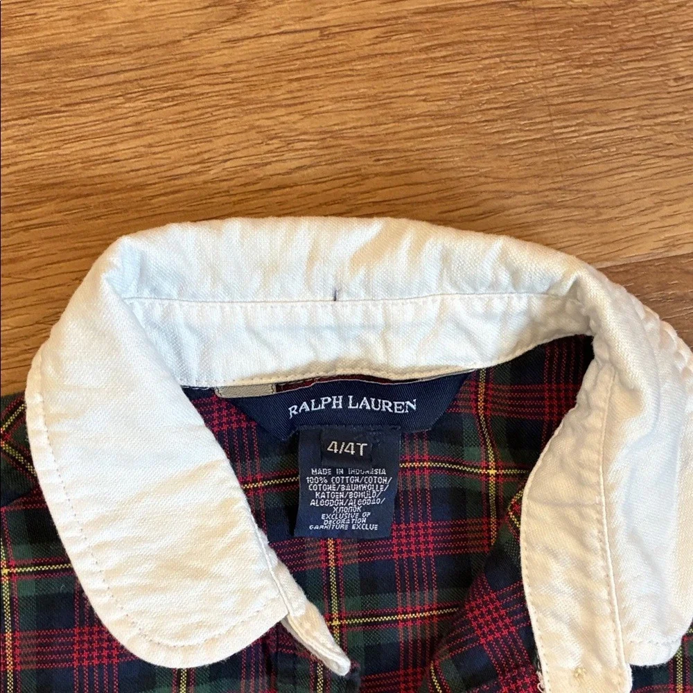 Ralph Lauren‎ Plaid Dress - Red and Blue